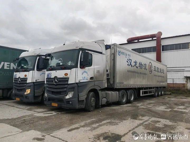 “鲁A”大货车抵达莫斯科，创造历史