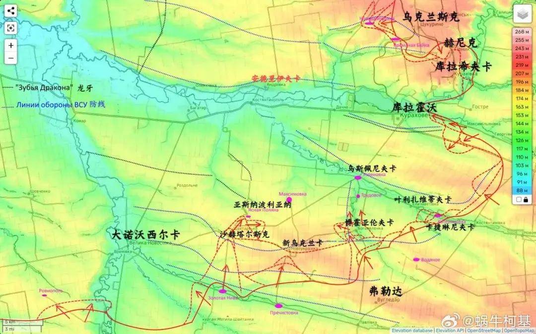 乌克兰军队又又又崩溃,俄军即将逼近扎波罗热州界?