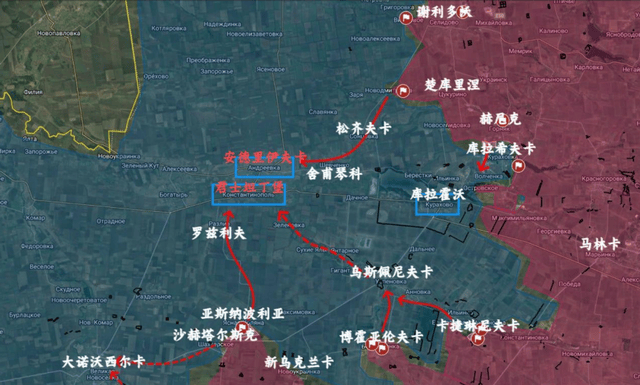 两只铁钳伸出，3天100次激战，乌军进退两难要被包一个大饺子！