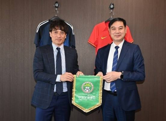 足协官网:国家体育总局副局长张家胜会见日本足协主席