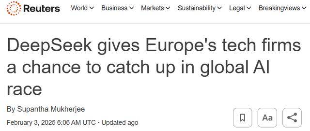 美媒感叹:DeepSeek已无法被封杀