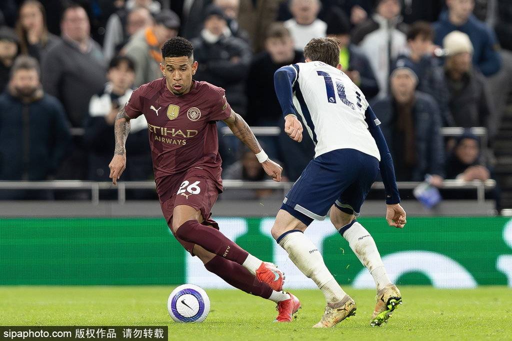 英超-哈兰德建功+破门被吹 曼城1-0终结热刺联赛3连胜