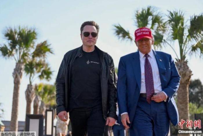 马斯克回应与特朗普吵架，转发多条特朗普帖文(图)