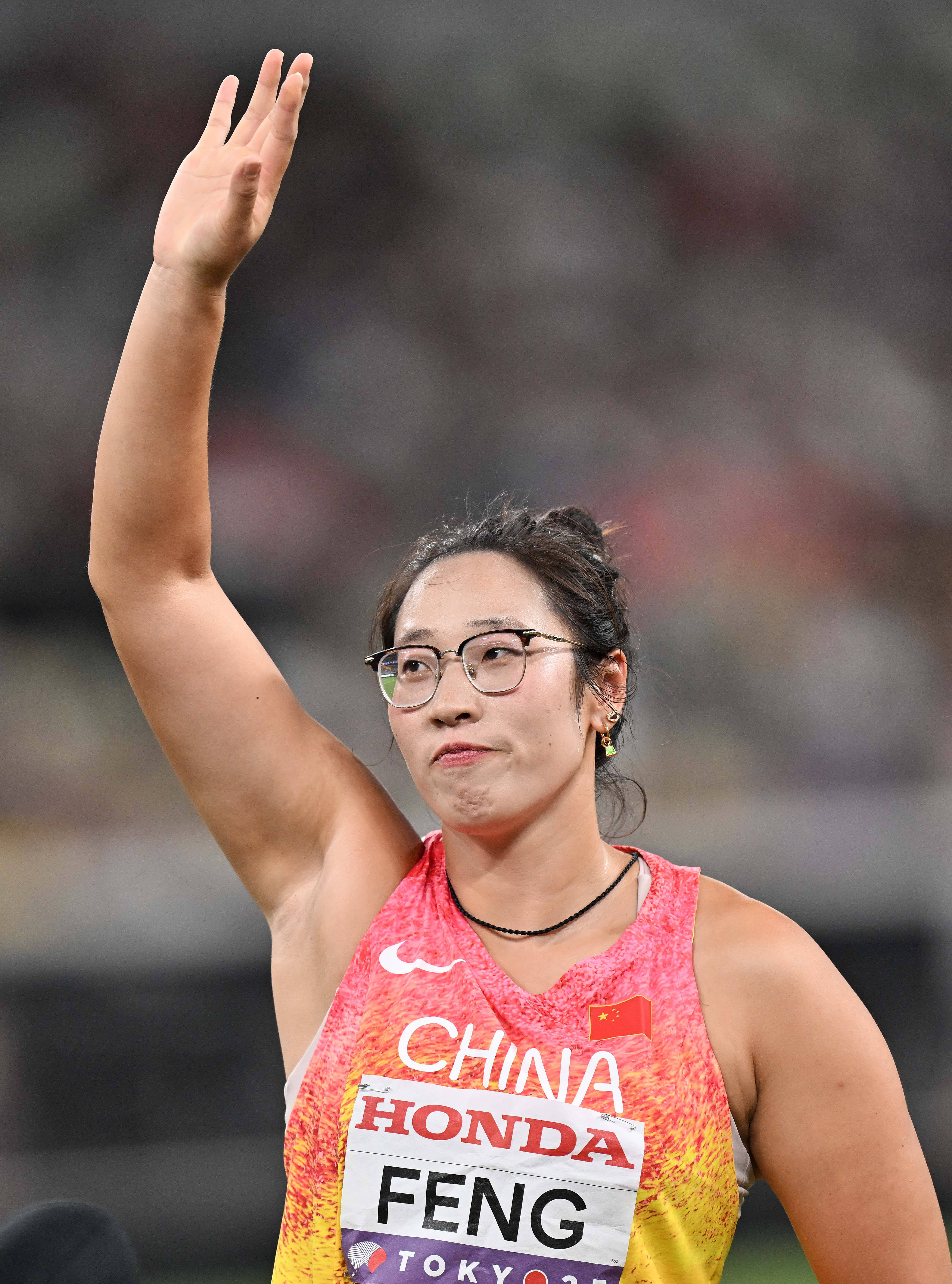 （田径世锦赛）女子铁饼决赛：冯彬获第七