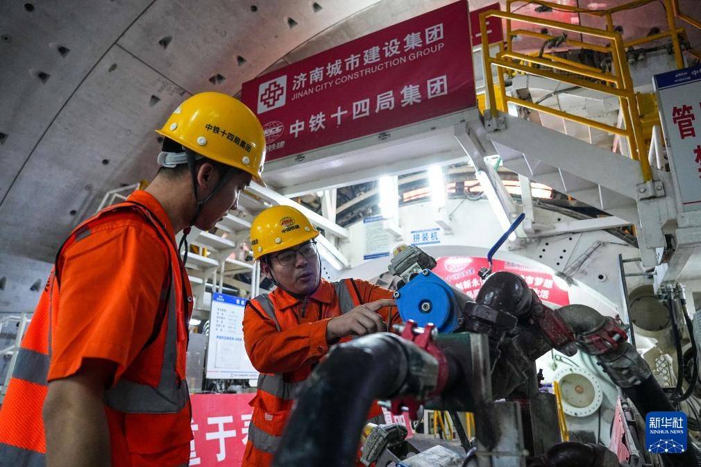 山东：济南航天大道黄河隧道南线盾构掘进突破2000米